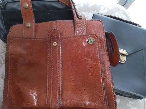 Leather handbag bundle 4 - leather,