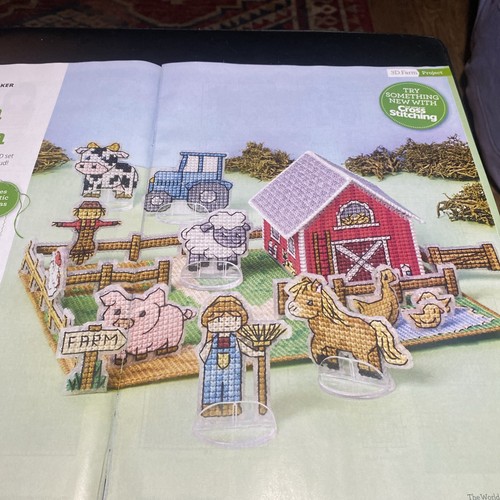Farm cross stitch - 13), 3d