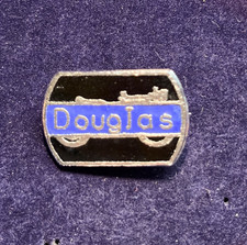 VINTAGE DOUGLAS MOTORCYCLES MOTORBIKES ENAMEL PIN BADGE