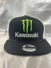 New Era × Monster × Kawasaki Racing Team Snapback Cap Black/White 9Fifty [New]