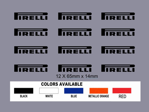 Pirelli vinyl decal - vinyl,