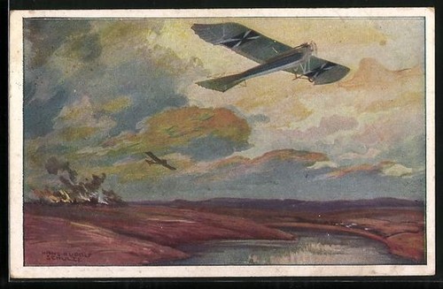 Artist postcard hans rudolf - hans,