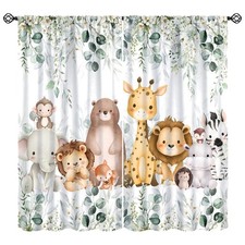 Kids Safari Animal Curtains