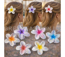 Hair Flower Claw Clips Ladies
