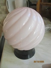 art deco style glass lamp (spares/repairs)