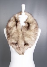 1400 GLAMOROUS REAL BLUE FOX FUR COAT LUXURY FUR JACKET STOLE BEAUTIFUL LOOK
