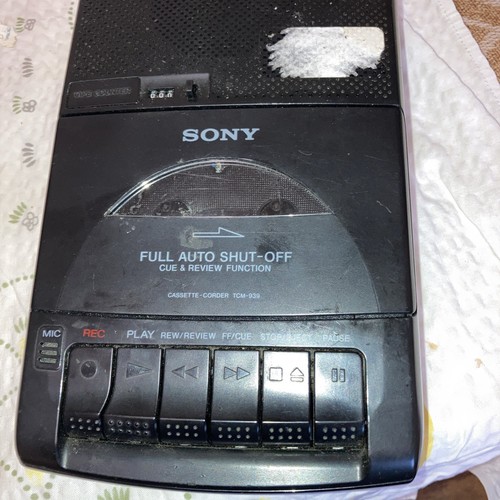 Sony tcm 939 portable - sony, tcm‑939