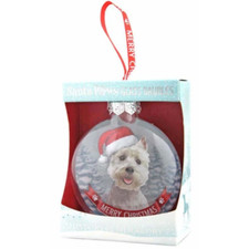 Westie Christmas Tree Bauble