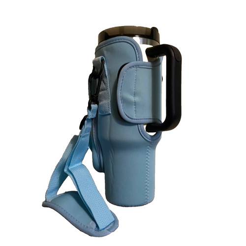 Neoprene carry bag - carry, blue