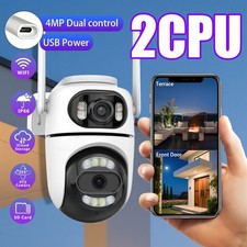 4MP 4K Wireless IP Camera WIFI Outdoor CCTV PTZ Smart Home Security IR Cam IP66