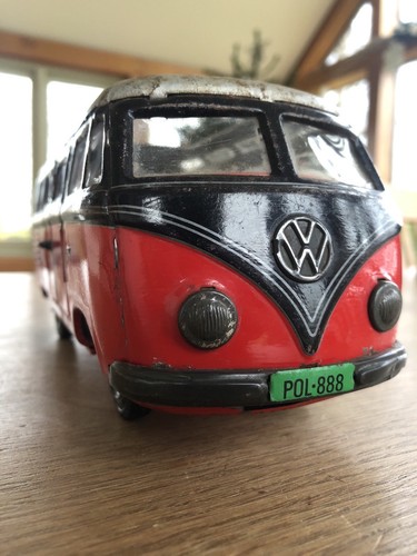 Volkswagen tin toy - volkswagen,