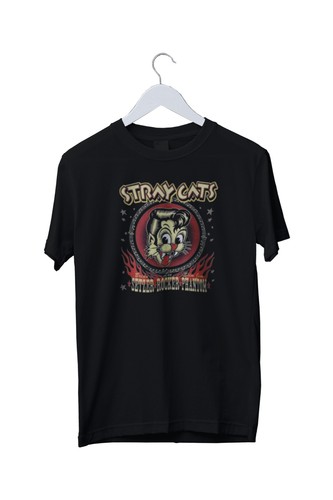 Vtg stray cats - stray, graphic