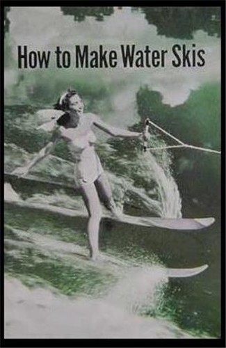 Water ski skis 1953 - water,
