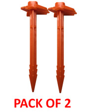 PACK OF 2 Pyramid orange 23cm