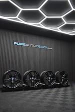 Genuine 400M BMW 3 4 Series 18" Alloy Wheels REFURBISHED Orbit Grey x FOUR