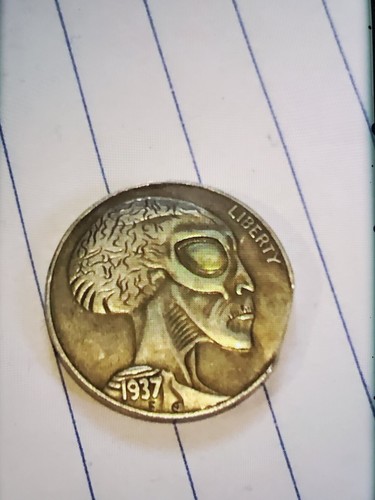 1937 liberty cents - 5, alien￼