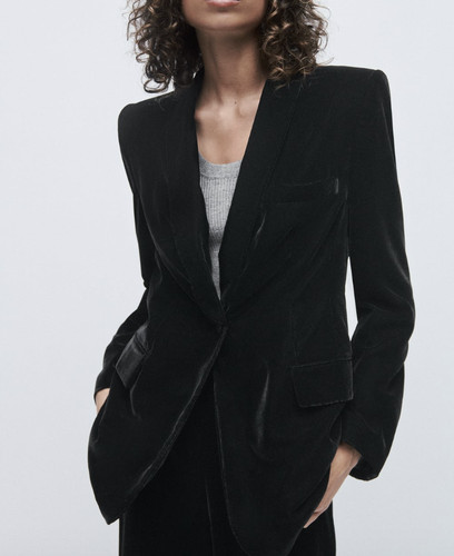 Zara women new - zara, velvet