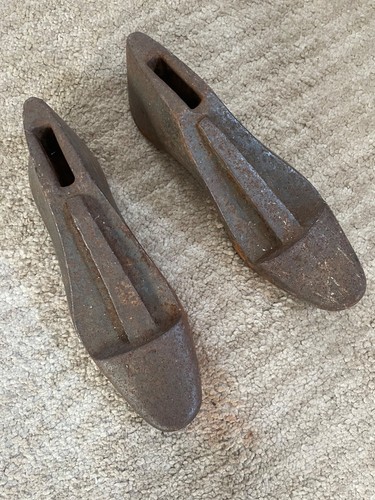 Vintage cast iron shoe - vintage,