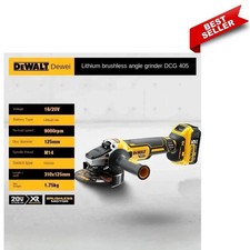 DEWALT DCG405 125mm Flat Head