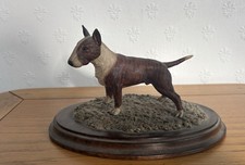 Country Artists English Bull Terrier Figurine 5.5" Tall x 7.0" Long