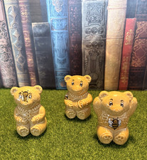 Three vintage wade honey bee - three,