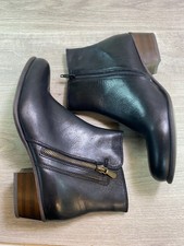 WOMENS BLACK ANKLE BOOTS