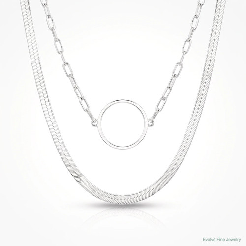 Sterling silver rhodium plated - sterling, rhodium-plated