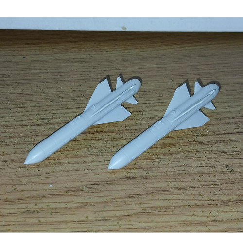 Resin sea eagle missiles - 1:72,