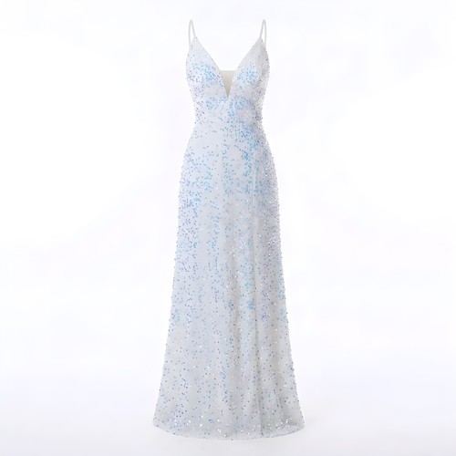 White sequin embellished - sequin,