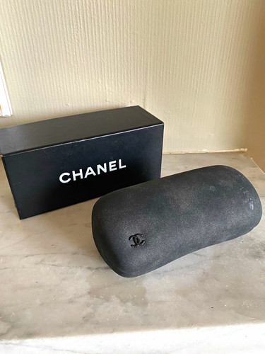 Chanel eyewear case with - eyewear,