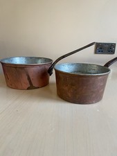 2 Vintage French Copper