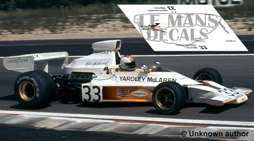 Decals yardley mclaren m23 - yardley,