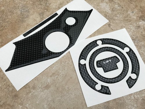 Carbon fibre effect - carbon, yoke