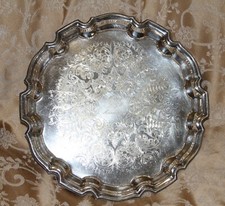 Vintage round yeoman silver - round,
