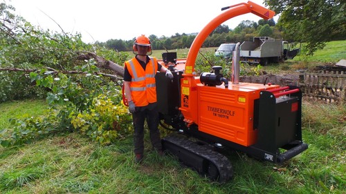 Timberwolf tracked chipper - timberwolf,