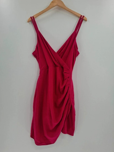 Zara pink strappy linen - pink,