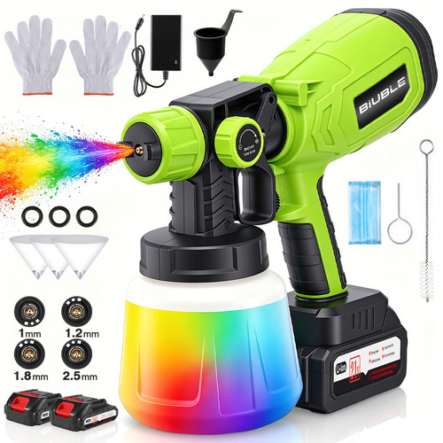 1200ml battery 21v - 2x, cordless