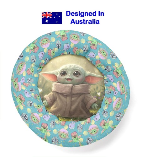 Baby yoda round - round, bed