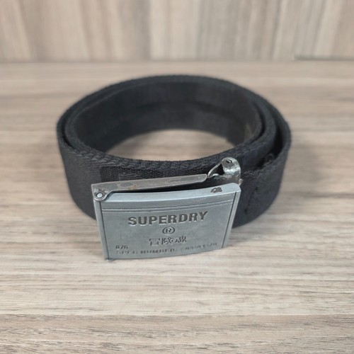 Superdry mens black webbing - superdry,