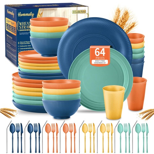 Wheat straw dinnerware - wheat,