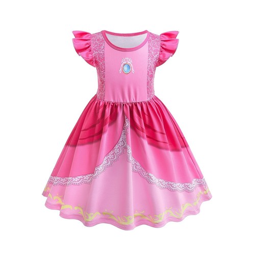 Kids pink super mario princess - kids,