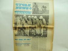 Nov 1966 Cycle News Newspaper