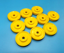Ten Meccano 1 inch plastic