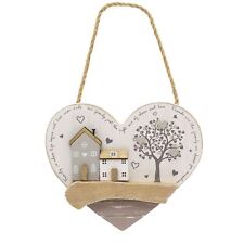 Shabby Chic Wooden Heart