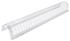 White Tubular Heater Guard - 4ft 6ft - Pet Child Safety Cage Tube Cover