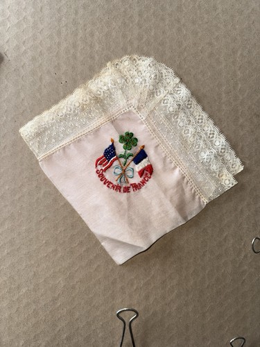 Vintage handkerchief souvenir - handkerchief,