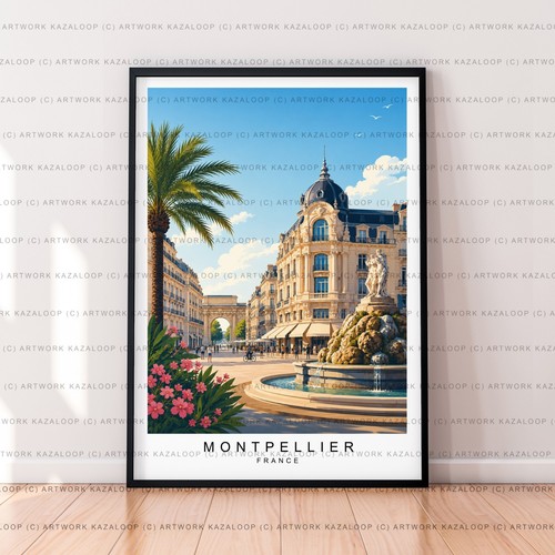 Montpellier france unframed - montpellier,