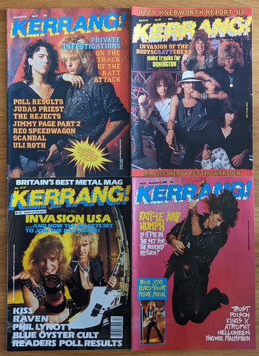 Ratt kerrang issues - ratt, kerrang!