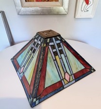 Tiffany Style Wall Light Sconce Shade ONLY Fixture Stained Glass