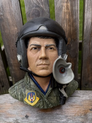 Bossons chalkware head usaf - chalkware,